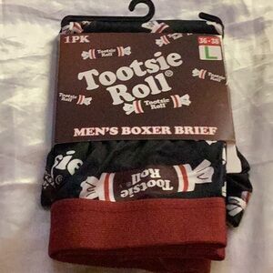NWT Tootsie Roll Mens Boxer Briefs So Much Fun To Wear Great Gift